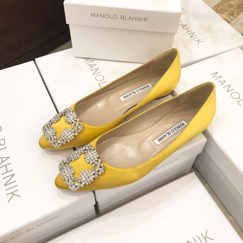 Manolo Blahnik flat shoes